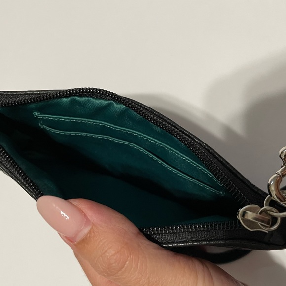 Black Coach Wristlet - Picture 5 of 7